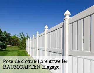 Pose de cloture  lorentzweiler- BAUMGARTEN Elagage